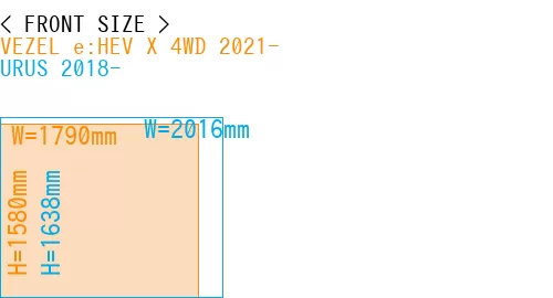 #VEZEL e:HEV X 4WD 2021- + URUS 2018-